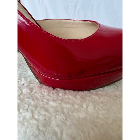 Nine West Constance Platform Peep Toe Pumps - Picture 7 of 10